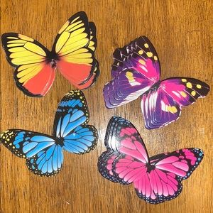 Butterfly Cupcake Toppers (set of 40)